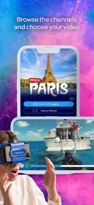 Vodiac VR Video android App screenshot 1